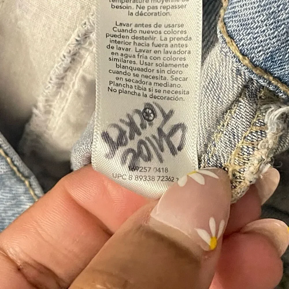Carter’s Girls Blue Classic Denim Jean Jacket Size 4/5 Toddler Kid Outerwear